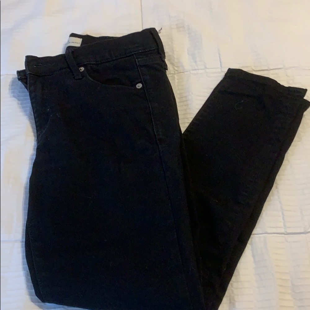 Black Gap 27P True Skinny Jeans